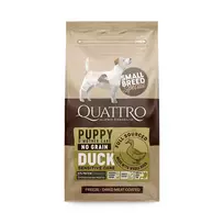 Quattro Puppy & Mother Care Small Breed Duck sausas maistas šuniukams 7 kg