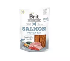 zuvis - Brit Jerky Salmon Protein Bar skanėstai šunims 80 g - 1 nuotrauka