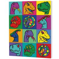 Tapyba pagal skaičius "Dinozauras"
