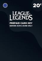 Pirkti League of Legends 20 EUR Prepaid RP - Photo 1