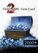 Guild Wars 2 2000 Gems Card