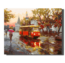 Tapyba pagal skaičius Tramvajus lietuje