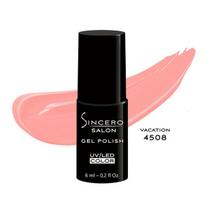 Gelinis nagų lakas "Sincero Salon", 6 ml, VACATION, 4508