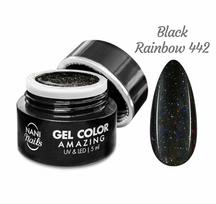 NANI UV gel Amazing Line 5 ml - Black Rainbow