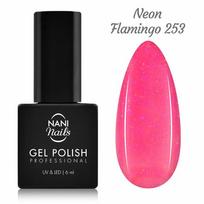 NANI gelinis lakas 6 ml - Neon Flamingo