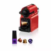 nespresso kapsules - Krups XN1005 Nespresso Inissia Nespresso Ruby Red (Raudonas) - 4 nuotrauka