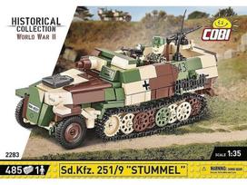 konstruktorius cobi - Cobi Historical Collection Sd.Kfz. 251/9 Stummel 2283, plastikas - 2 nuotrauka