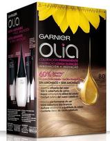 Plaukų dažai Garnier Olia Midnight, Light Blonde, 8.0, 60 ml
