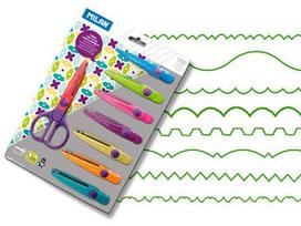 Milan Blister ZigZag Scissors