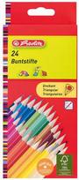 Herlitz Triangular Coloured Pencils 24pcs 10412039