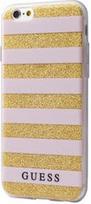 Guess Stripes 3D Effect Back Case For Apple iPhone 6/6s Transparent/Light Pink