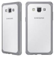 samsung telefonai a3 telefonai - Samsung Super Slim Back Case Galaxy A3 White/Grey - 1 nuotrauka