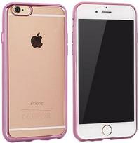 Telone Silicone Back Case For Samsung Galaxy A3 A320F Transparent/Pink