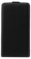 Forcell Flexi Slim Flip Vertical Case For Samsung Galaxy XCover 4 Black