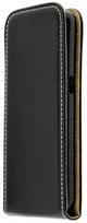 Forcell Flexi Slim Flip Vertical Case For Samsung Galaxy J3 J330F Black