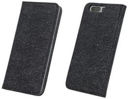 Forever Glitter Shine Smart Magnetic Fix Book Case For Apple iPhone X Black