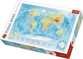 Trefl Puzzle Physical World Map 1000pcs