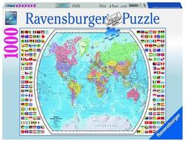 Ravensburger Puzzle Political Map 1000pcs