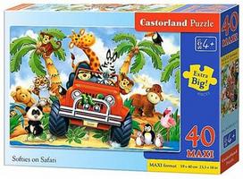 Castorland Puzzle Softies on Safari 40psc