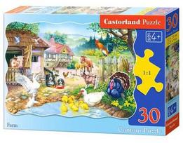 Castorland Puzzle Farm 30pcs