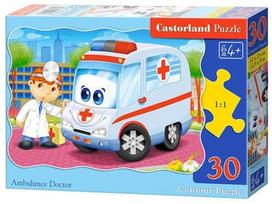 Castorland Puzzle Ambulance Doctor 30pcs