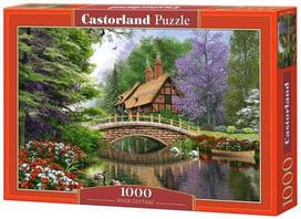 puzzle castorland - Castorland Puzzle River Cottage 1000pcs - 1 nuotrauka
