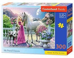 puzzle castorland - Castorland Puzzle My Friend Unicorn 300pcs - 1 nuotrauka