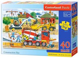 Castorland Puzzle Construction Site 40pcs Maxi