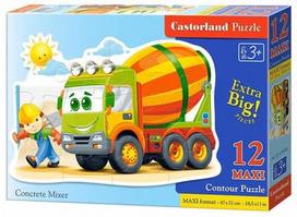 Castorland Puzzle Concrete Mixer 12pcs Maxi