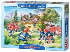 Castorland Puzzle Fire Brigade 40pcs Maxi