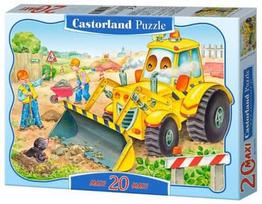 Castorland Puzzle Bulldozer in Action 20pcs Maxi