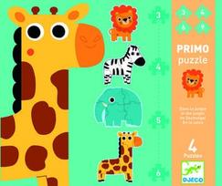 Djeco Primo Puzzle In The Jungle DJ07135