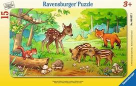 Ravensburger Puzzle Wild Animals 15pcs 063765