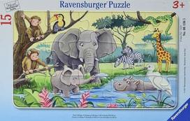 Ravensburger Puzzle Animals Of Africa 15pcs 061365