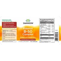 swanss - Swanson Vitaminų B kompleksas, N100 - 2 nuotrauka