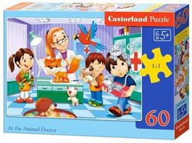 Castorland Puzzle At The Animal Doctor 60pcs