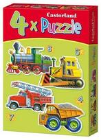 Castorland Puzzle Vechicles 4in1