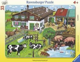 Ravensburger Frame Puzzle Farm 33pcs 066186