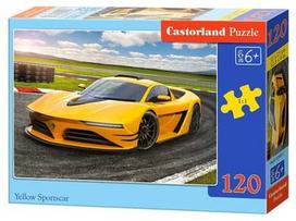 Castorland Puzzle Yellow Sports Car 120pcs