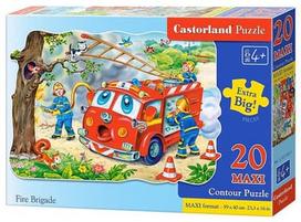 Castorland Puzzle Fire Brigade 20pcs Maxi