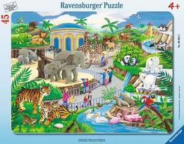 Ravensburger Frame Puzzle Zoo 45pcs 066612