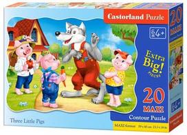 Castorland Puzzle Three Little Pigs20pcs Maxi
