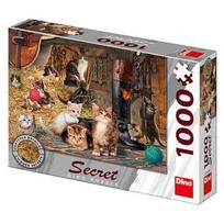 Dino Secret Puzzle Cats And Kittens Puzzle 1000pcs