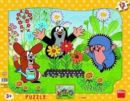 Dino Frame Puzzle Mutt As A Gardener Puzzle 12pcs