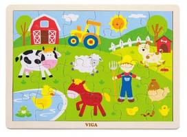 Viga Farm Puzzle 24pcs 50197