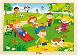 Viga Season Puzzle Spring 24pcs 51269