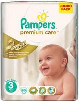 pampers premium care kaina