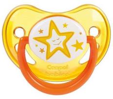 Canpol Babies Night Dreams Silicone Glowing Soother 0-6m Assort
