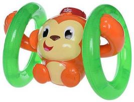 interaktyvi bezdzionele - Bright Starts Roll & Glow Monkey Toy 52181 - 1 nuotrauka
