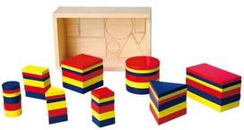 medines kaladeles - Viga Logic Blocks 56164 - 1 nuotrauka